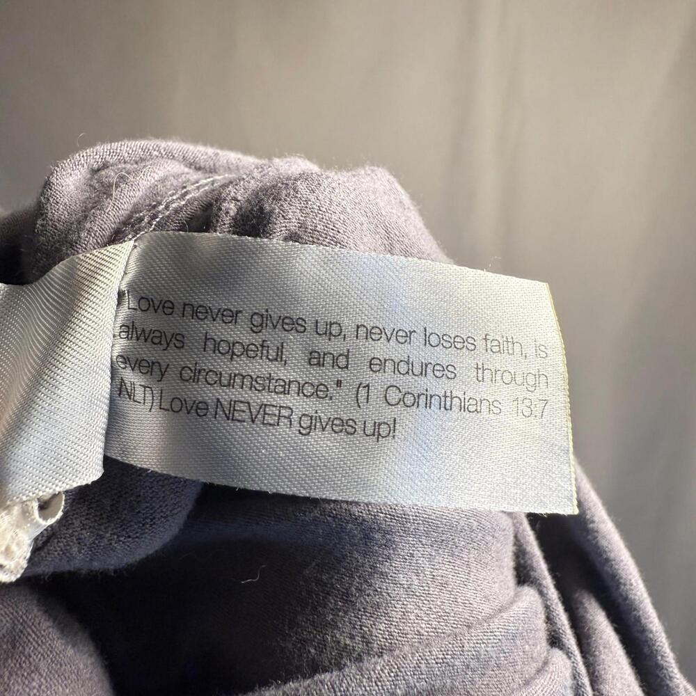 KYS LOVE Gray Mini Skirt Stretch Cotton/Spandex Size L - Picture 5 of 5